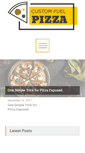 Mobile Screenshot of customfuelpizza.com