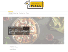 Tablet Screenshot of customfuelpizza.com